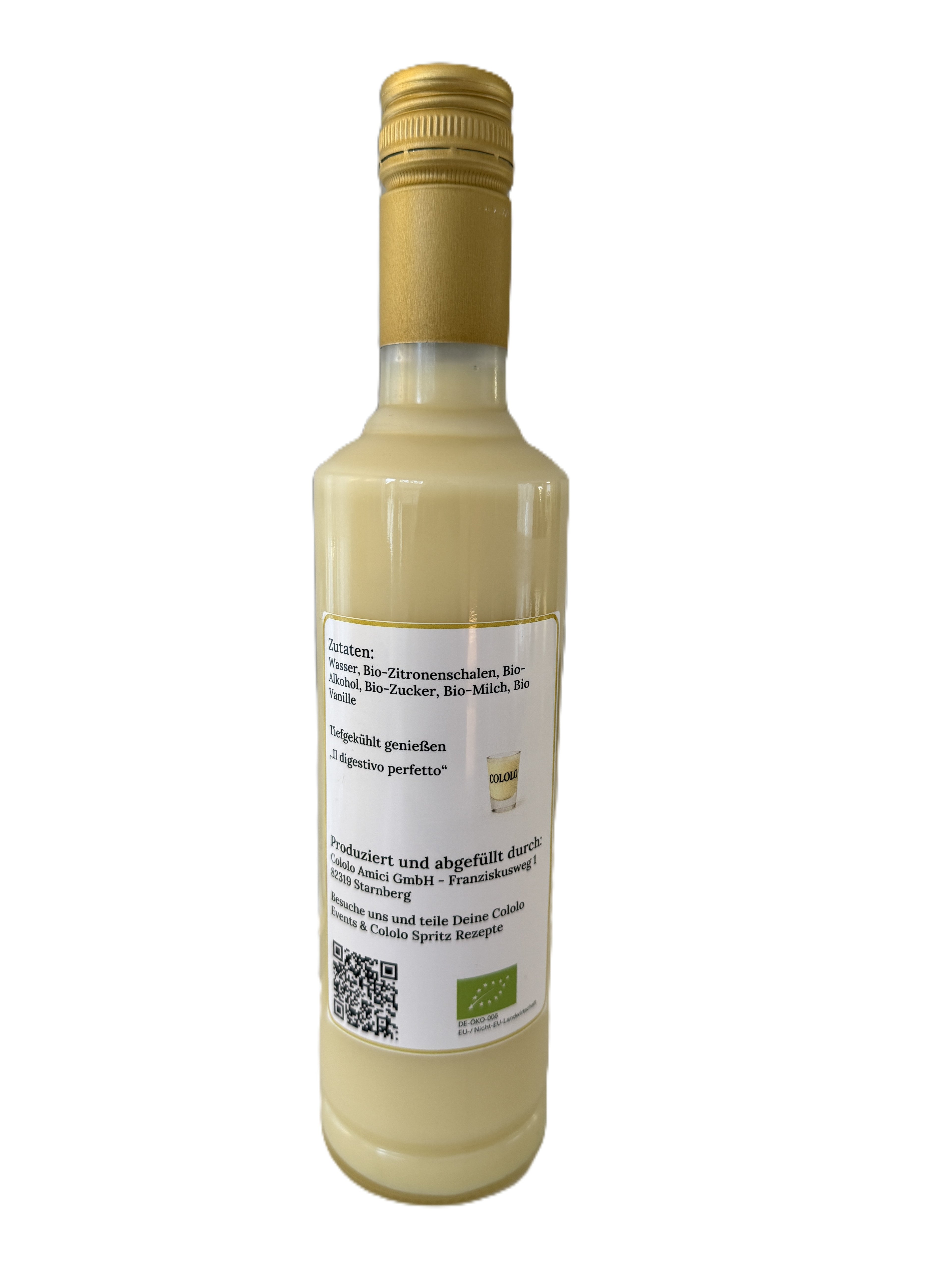 Cololo Bio Limoncello Crema 0,5l  24% Vol.
