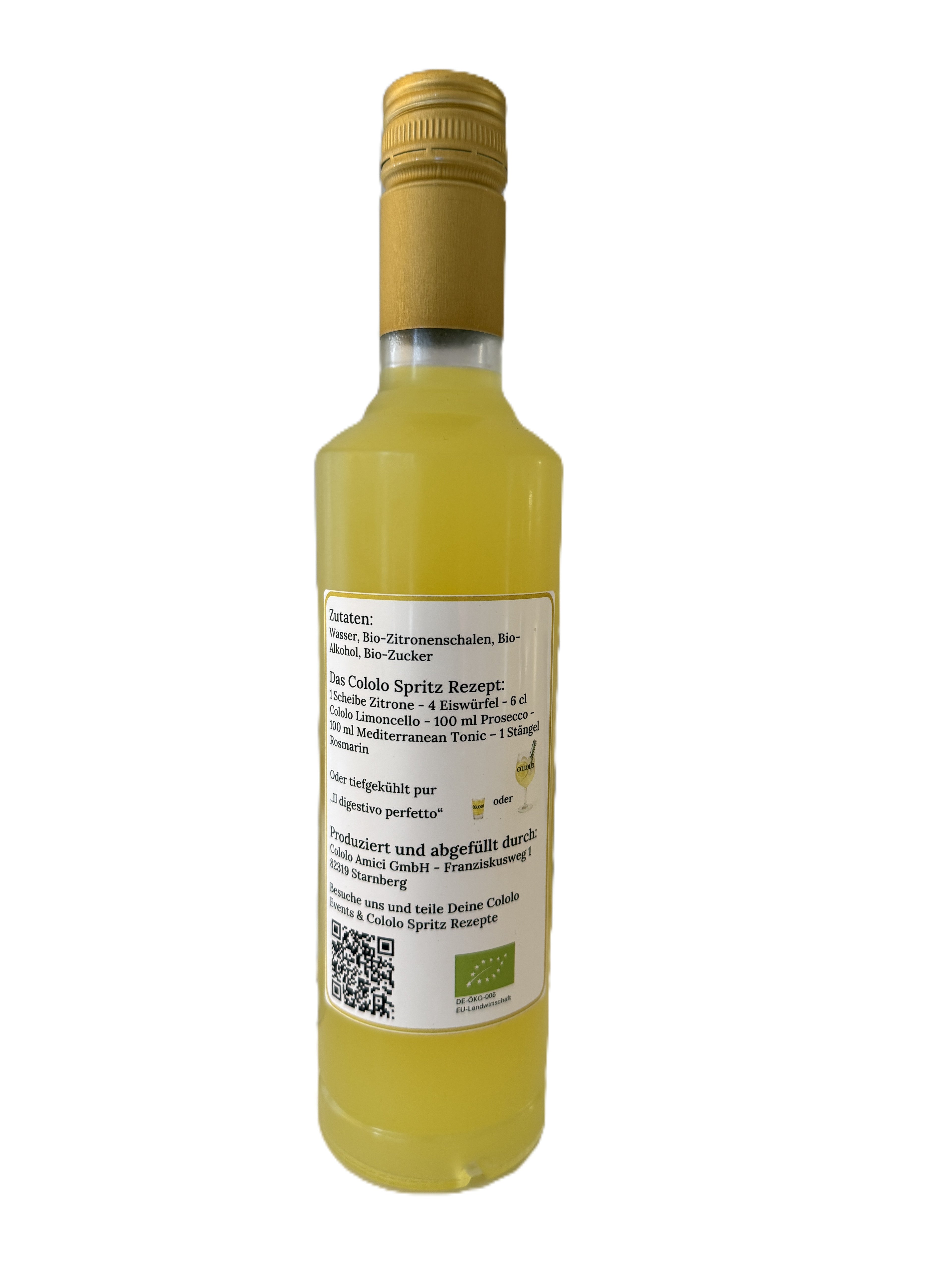 Cololo Bio Limoncello 0,5l  25% Vol.